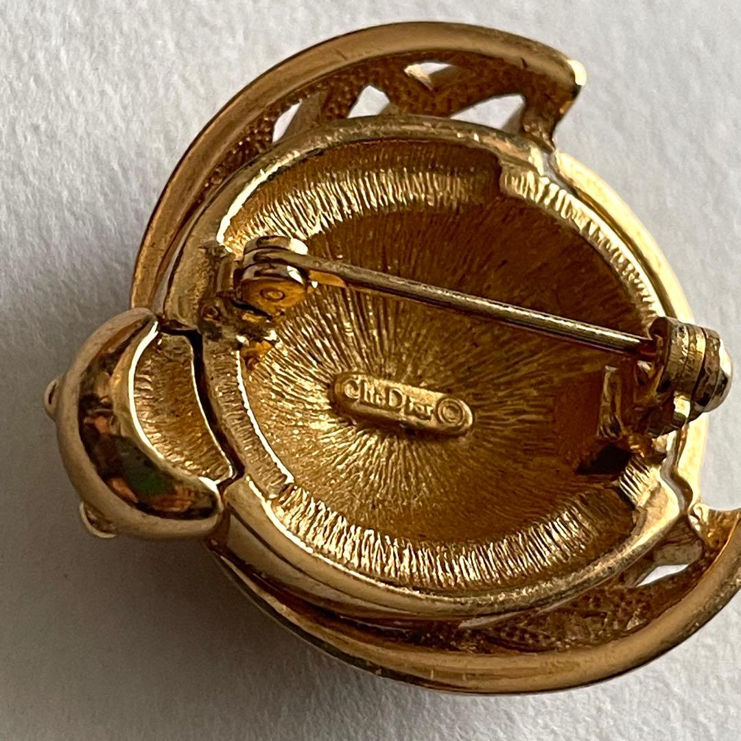 Christian Dior vintage brooch ladybug
