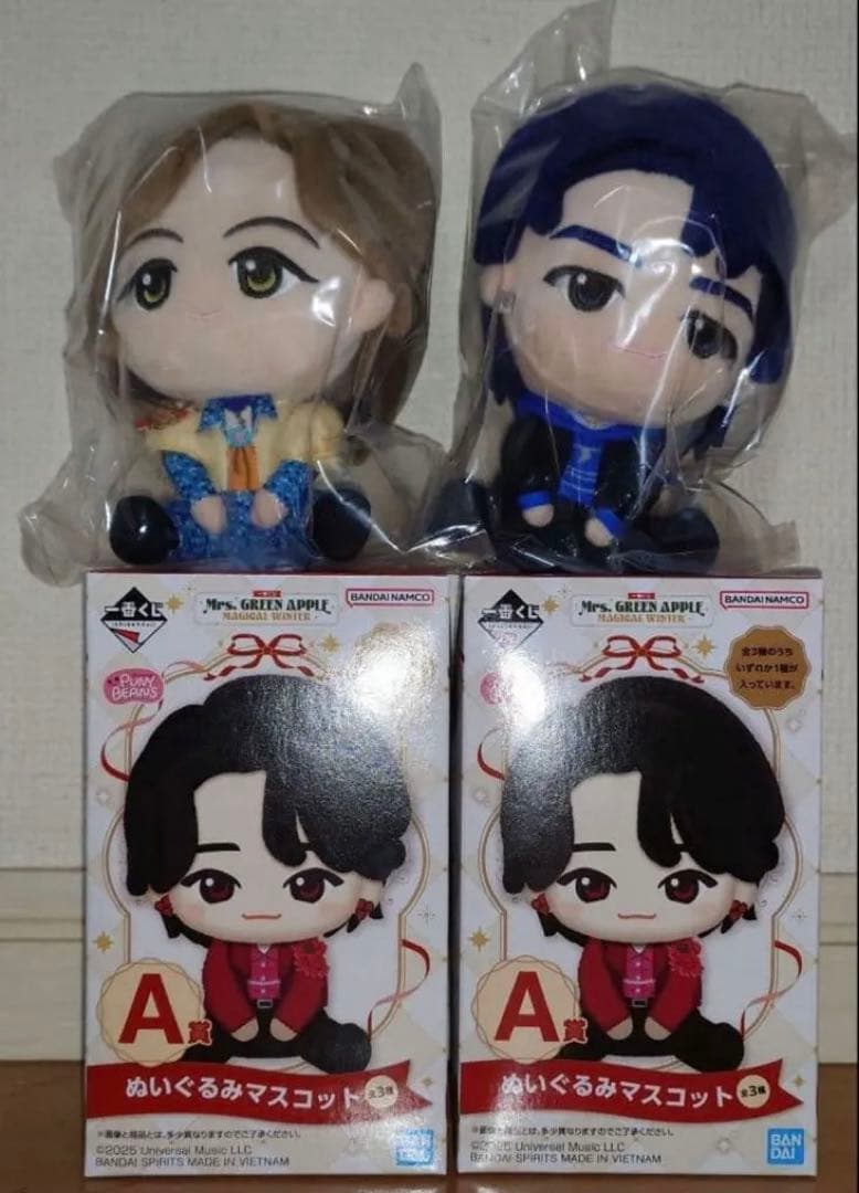 Mrs. GREEN APPLE 一番くじ A賞 藤澤涼架 若井滉斗 - メルカリ ミセス