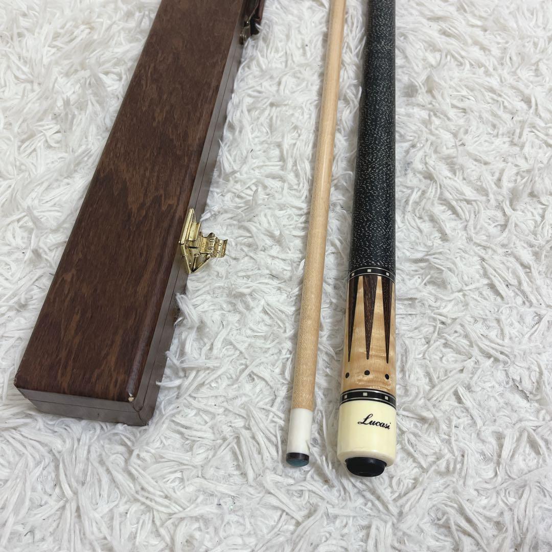 希少　ルカシー　ビリヤードキュー　buddy hole モデル　ケース付き