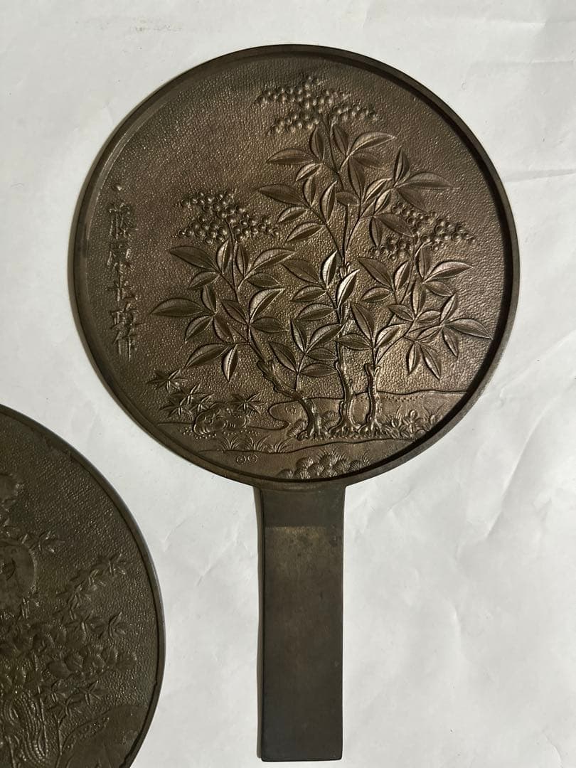 ペルシャ アンティーク トレイ 銅製 壁掛 インテリア 銅板 イタリア