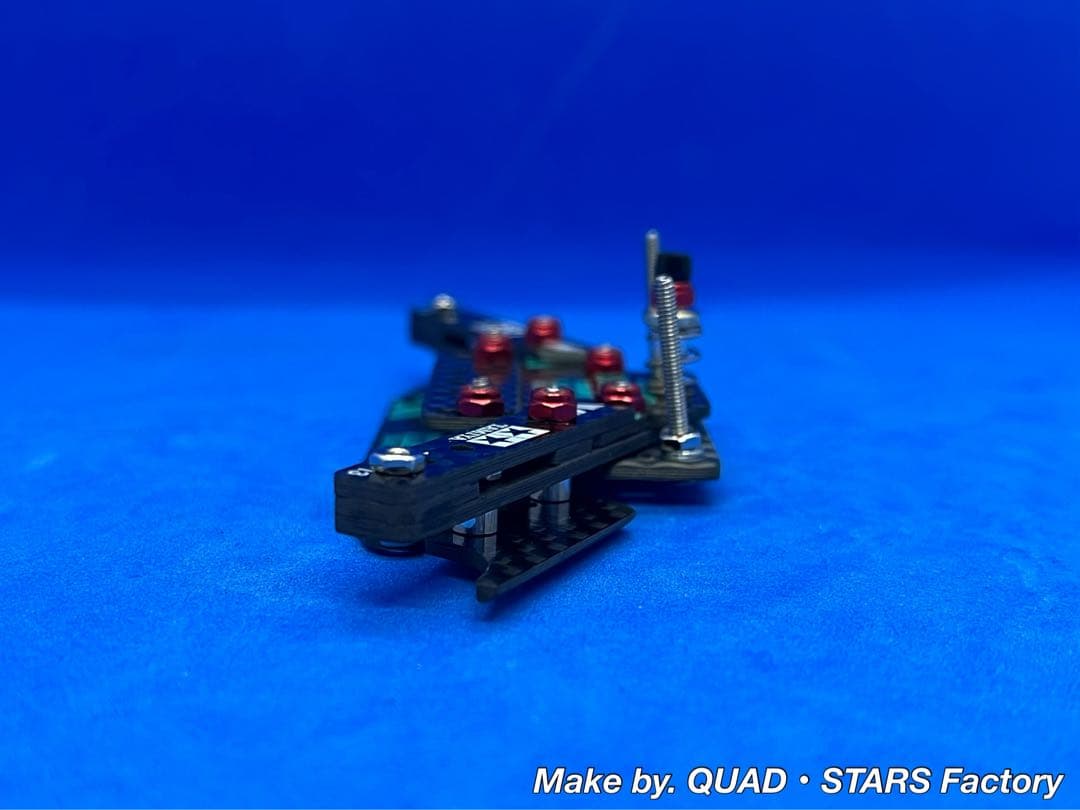 【ミニ四駆・MS用】1軸リヤアンカー　J-CUP2022／カーボン　19mm対応