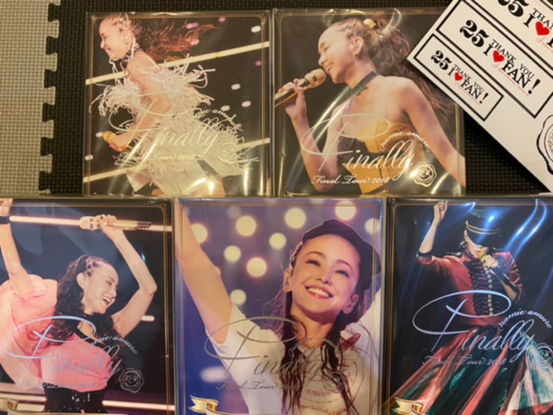 5本セット 安室奈美恵 -Finally-［FC限定初回盤］ - メルカリ