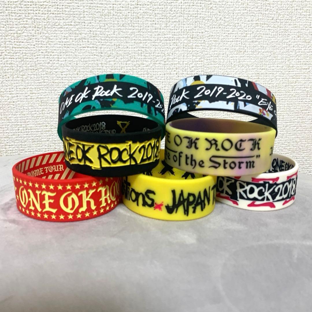 ONE OK ROCK ラバーバンド まとめ売り 最終値下げ. タレントグッズ