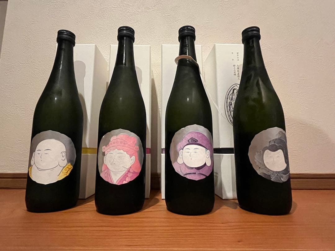 【最終値下げ】酒の七福神　日本酒 4本セット 七福神 熟成大吟醸 - 心酔わせるお酒～島田商店｜大阪西区の酒販店