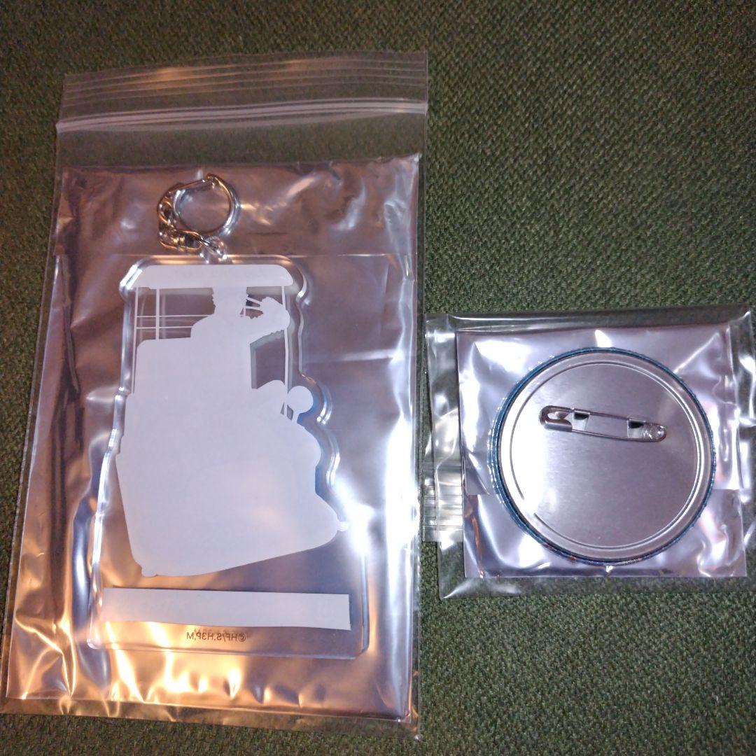 ハイキュー　東京ドームシティ　アクリルキーホルダー　缶バッジ　及川徹