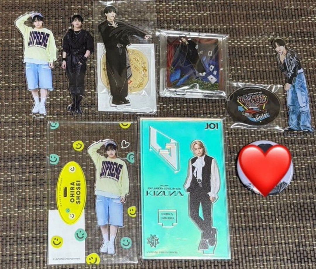 JO1 大平祥生 グッズ トレカ アクスタ