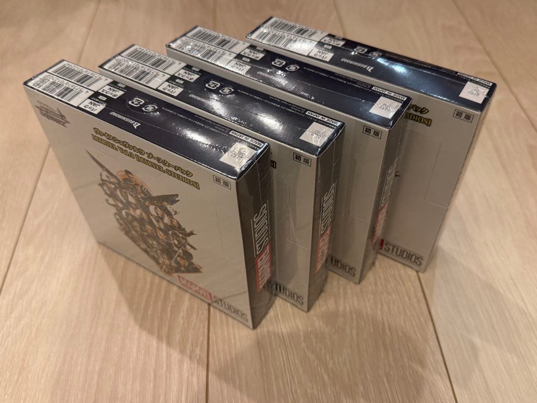 ヴァイスシュヴァルツ MARVEL マーベル vol.3 4BOX