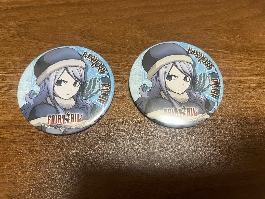 フェアリーテイルジュビア缶バッジ