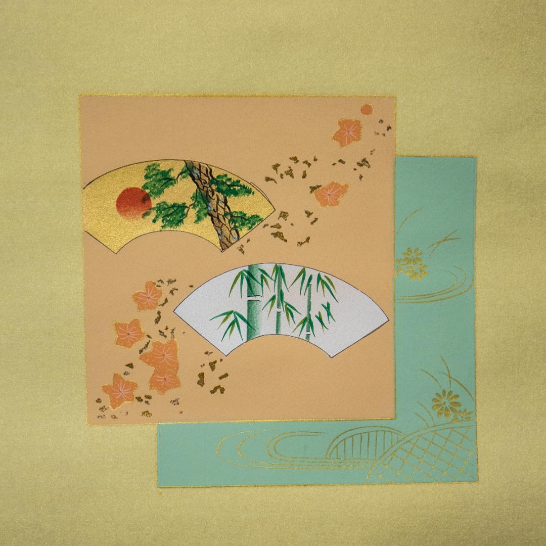 掛軸-1451 村山静苑 立雛 日本画家 桃の節句