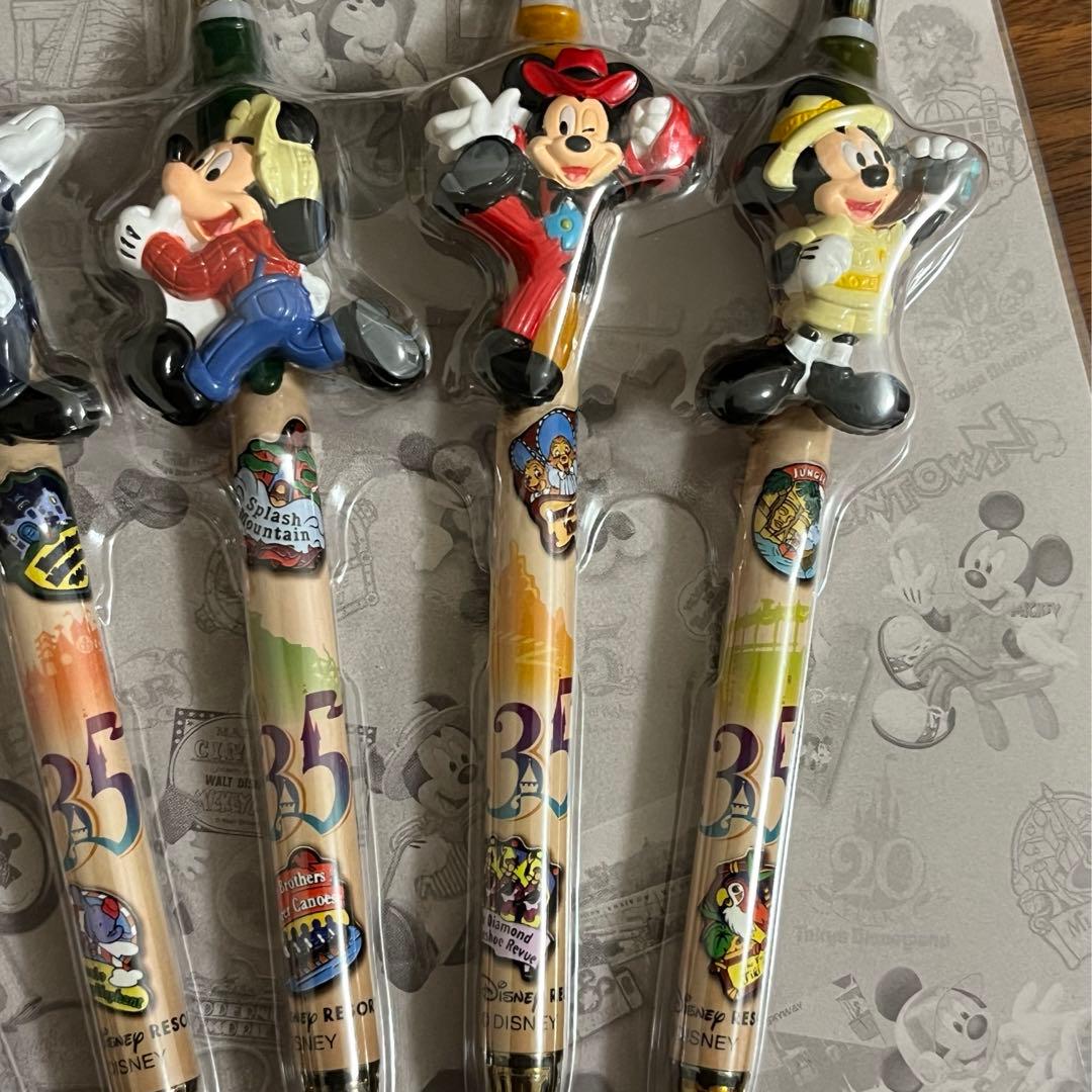 ディズニー ボールペンセット 35周年 東京ディズニーランド35周年