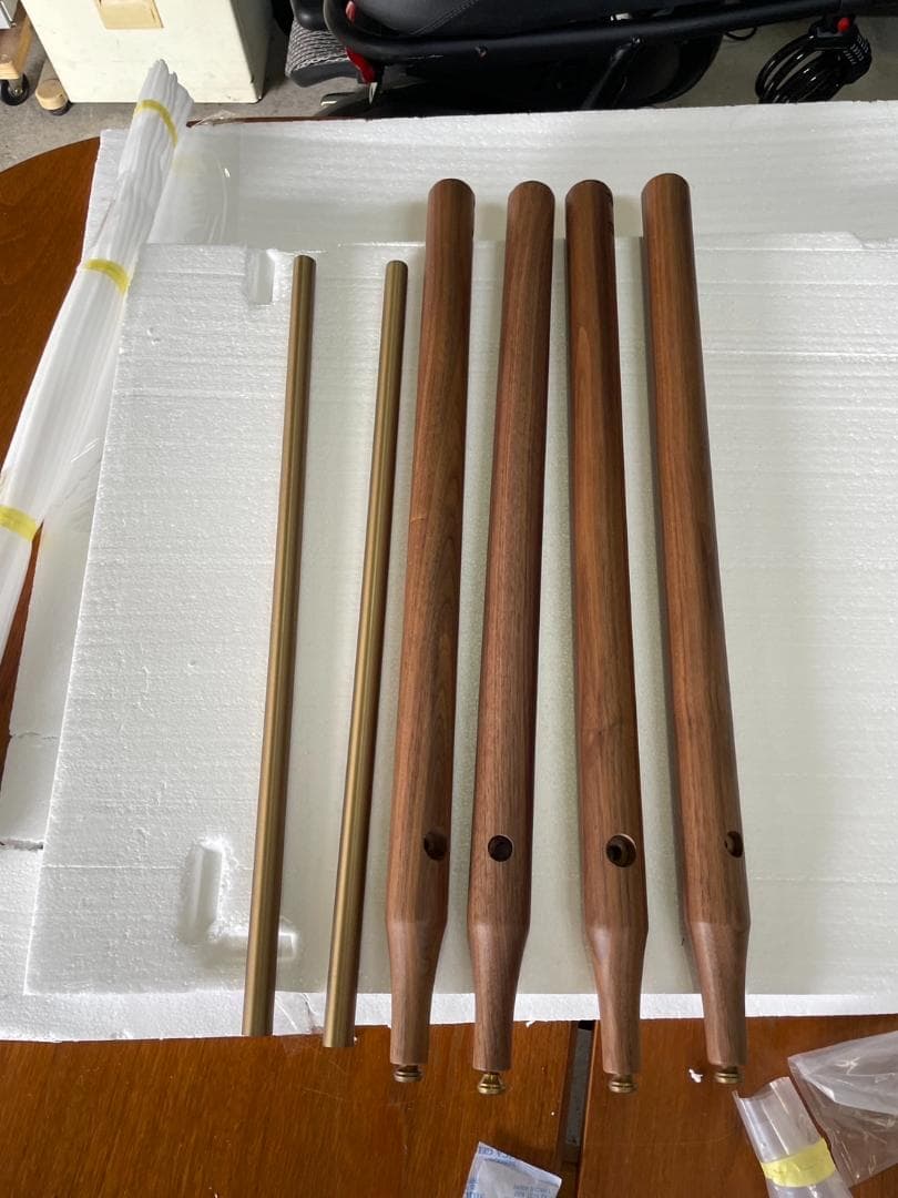 S★672 ecruxe ダイニングテーブル EPI 800 ウォールナット