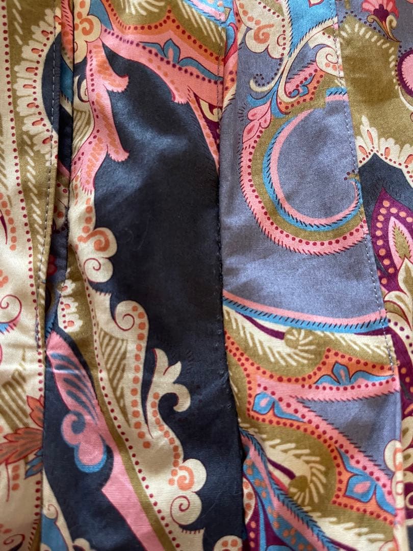 レア★マーガレットハウエル★ペイズリープリーツスカート Ⅲ L