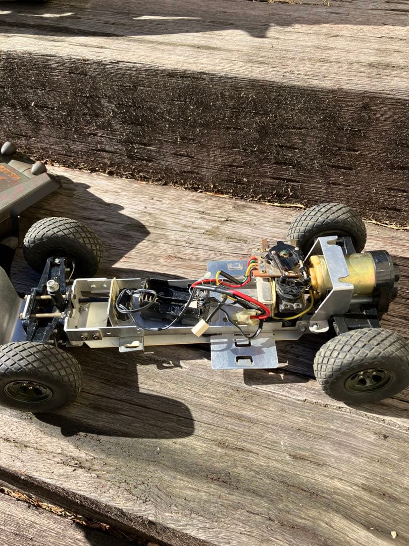 週末特価‼️タミヤ当時物コンバットバギー　ラジコン　パーツとRCボックスセット