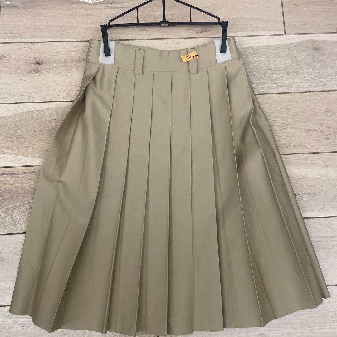 限定値下げMIU MIU ミュウミュウ　ロゴプリーツスカート