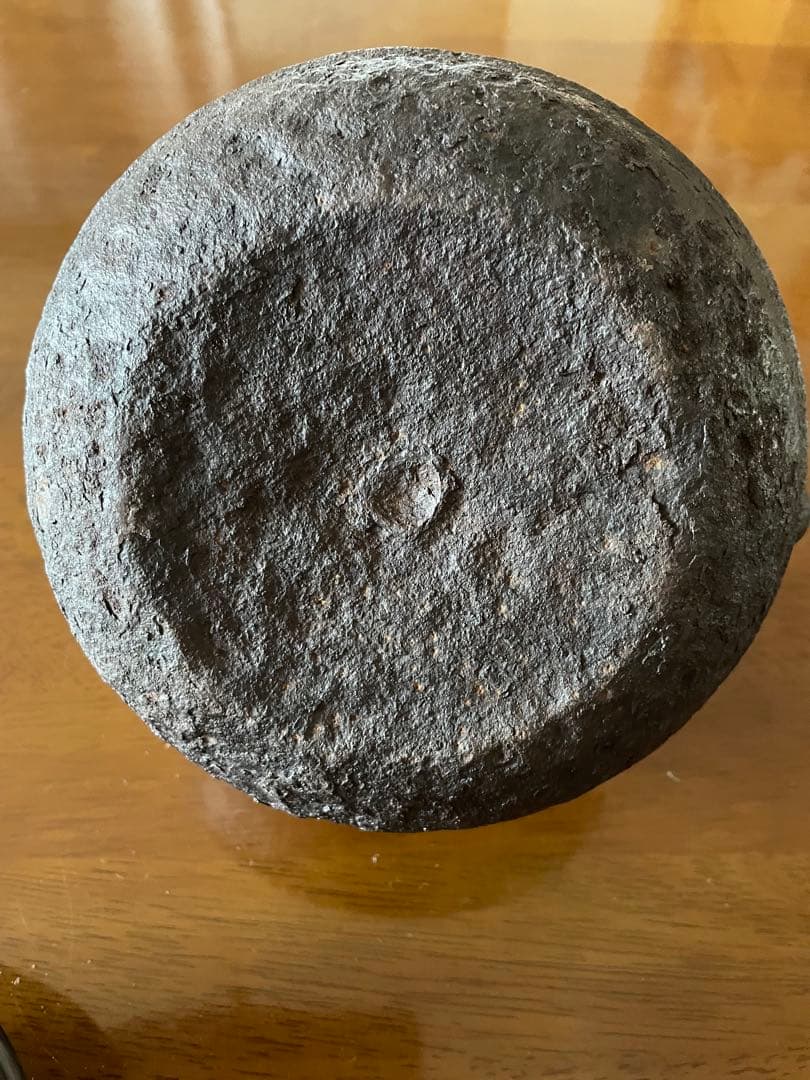 龍文堂 鉄瓶 岩肌道安形 胴横銘 1.5リットル