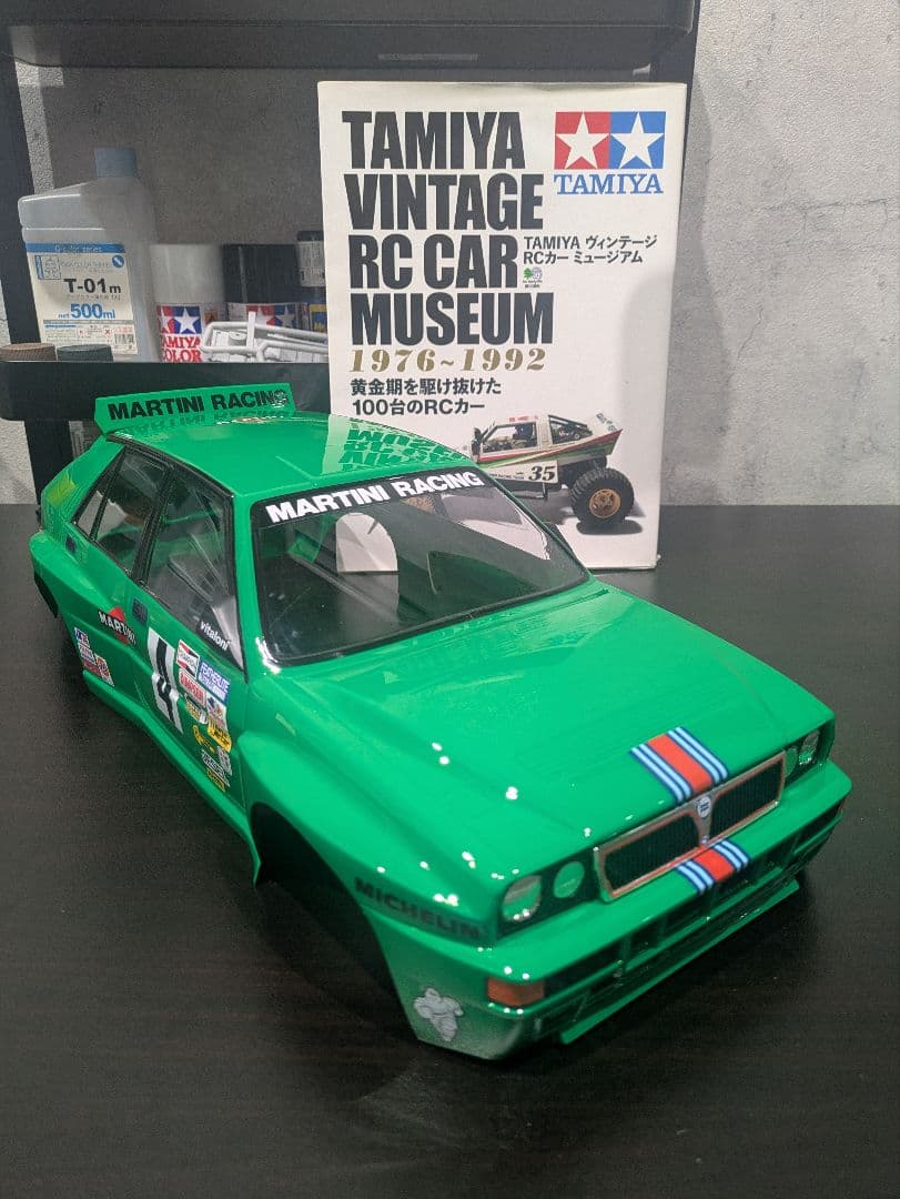 タミヤ Lancia Delta Integrale ラジコンボディ 1/10