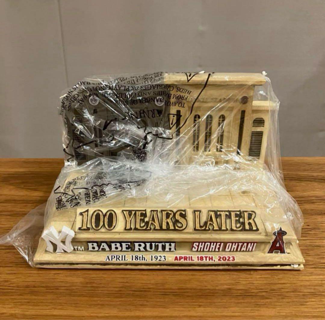 【新品・世界限定216個】大谷翔平+ベーブルース ダブル・ボブルヘッド人形