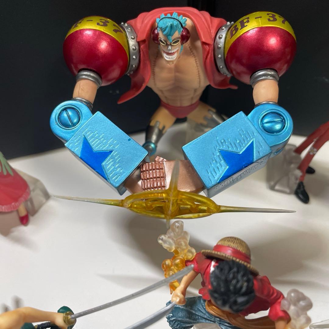 超造形魂 ワンピース 麦わらの一味 -激闘！魚人島バトル　フルコンプ