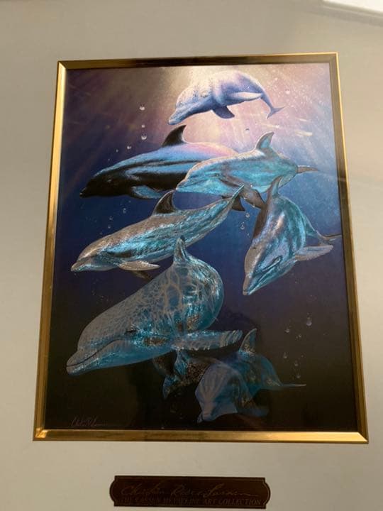 クリスチャンラッセン メタルラインアートコレクション 絵画