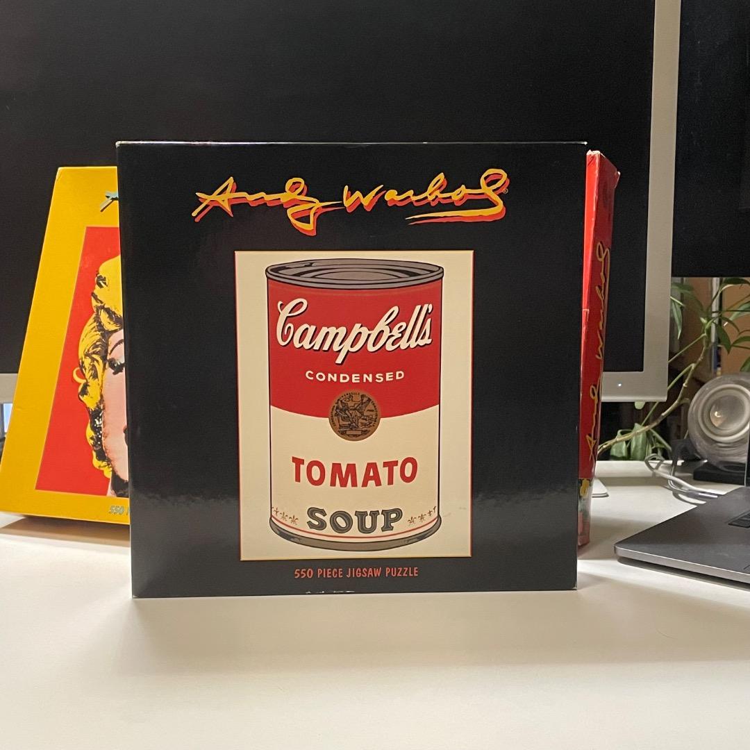 アンディーウォーホル 貴重 90年代 アメリカ製 ジグソーパズル 3式