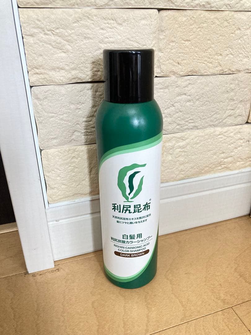 特価　「利尻炭酸カラーシャンプー ダークブラウン」　セット　まとめ売り