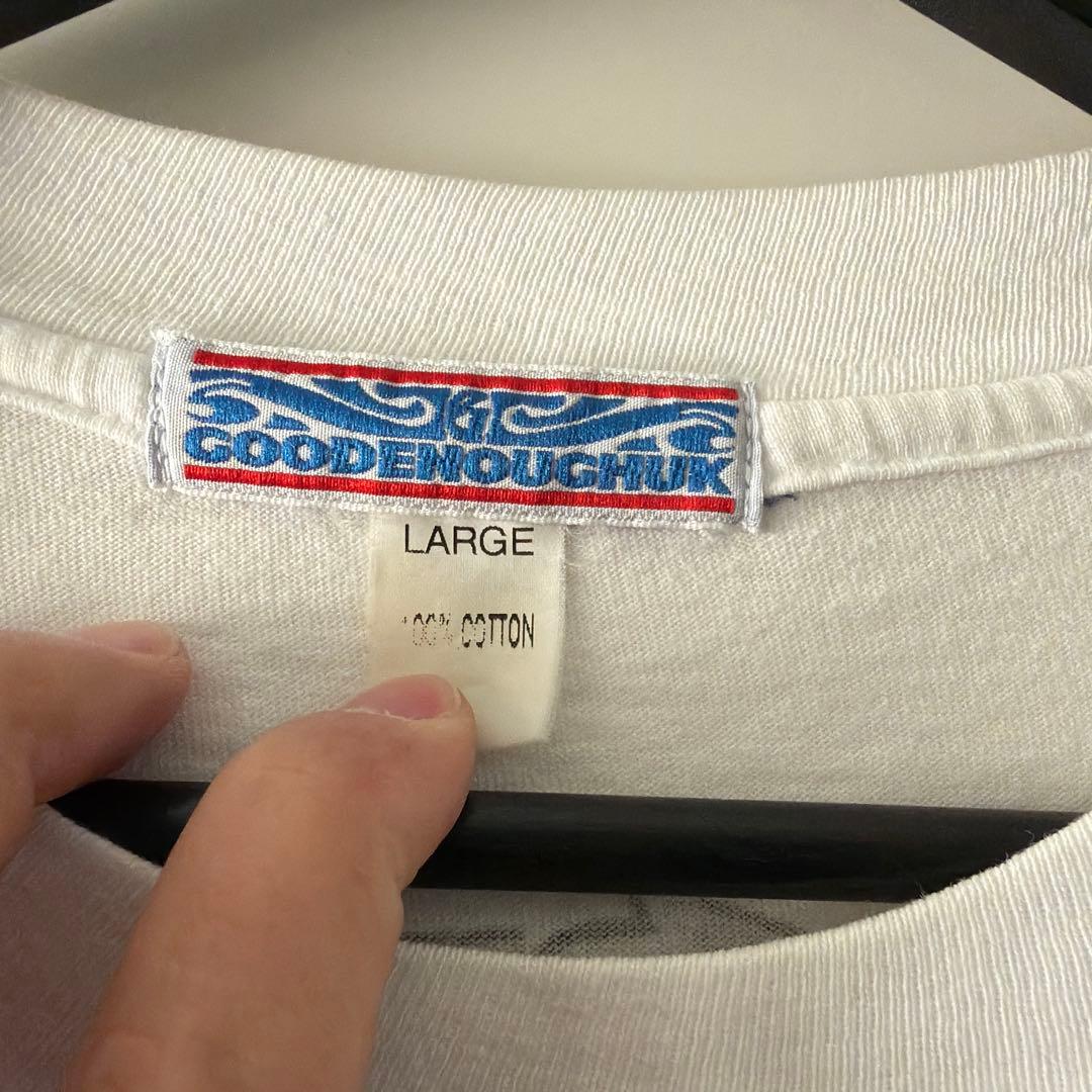 GOOD ENOUGH◇Tシャツ⁄S⁄コットン⁄WHT⁄プリント GOOD ENOUGH GOODENOUGH