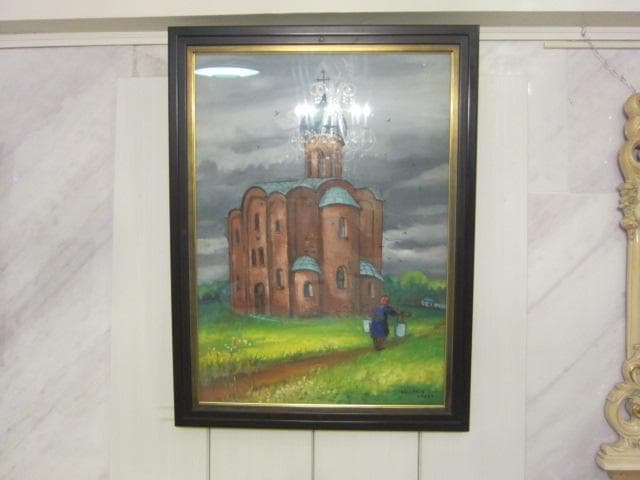 肉筆 /油彩抽象画 HOLE 21.08 /F30号