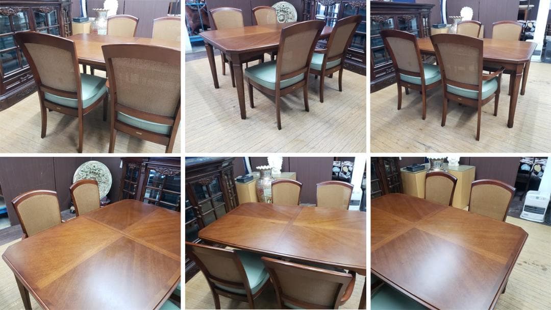 B17　maruni　マルニ　地中海シリーズ　ダイニング５点セット