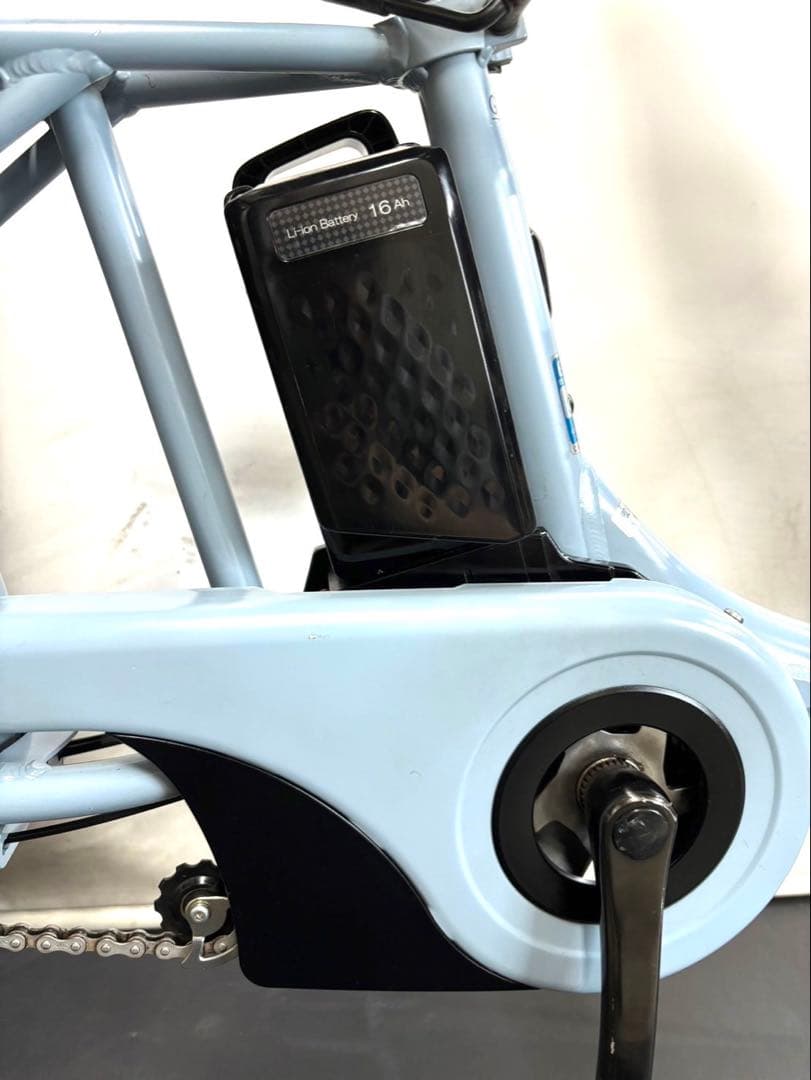 1年保証 送料無料　新型　パナソニック　ギュット　水色　人気　電動アシスト自転車