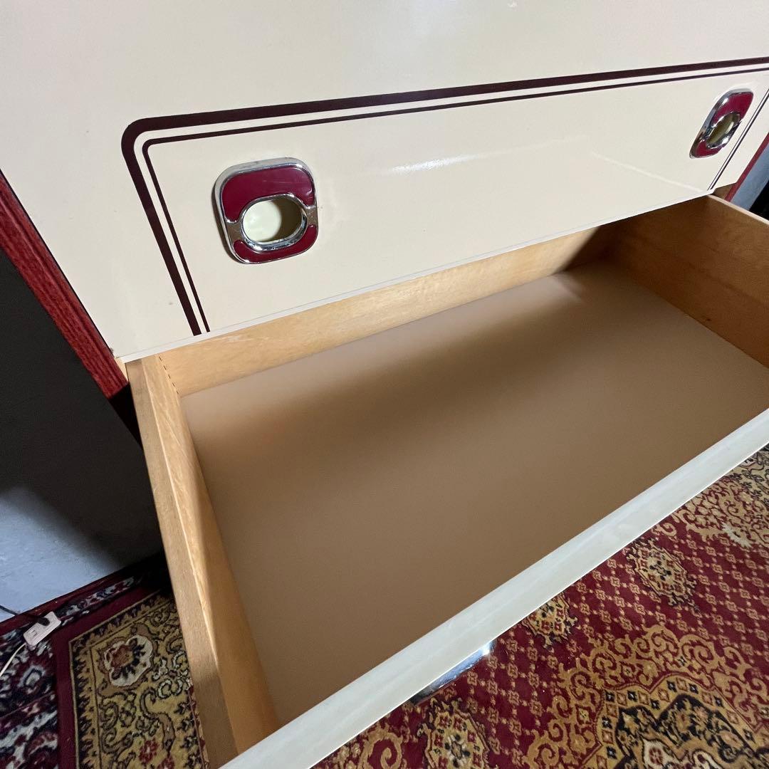 昭和レトロ】BEAUTY イラスト 6段チェスト タンス セイリビューティー⓵