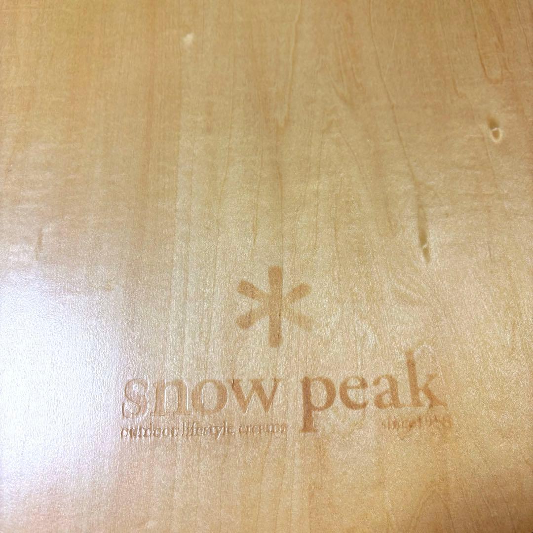 美品】1985 snow peak ローテーブルラウンド LV-24 廃盤