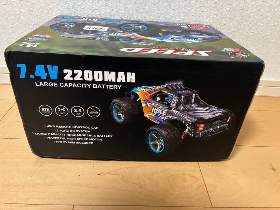 【新品未使用】WLtoys SPEED 2.4G 4WD ブラシレスRCカー