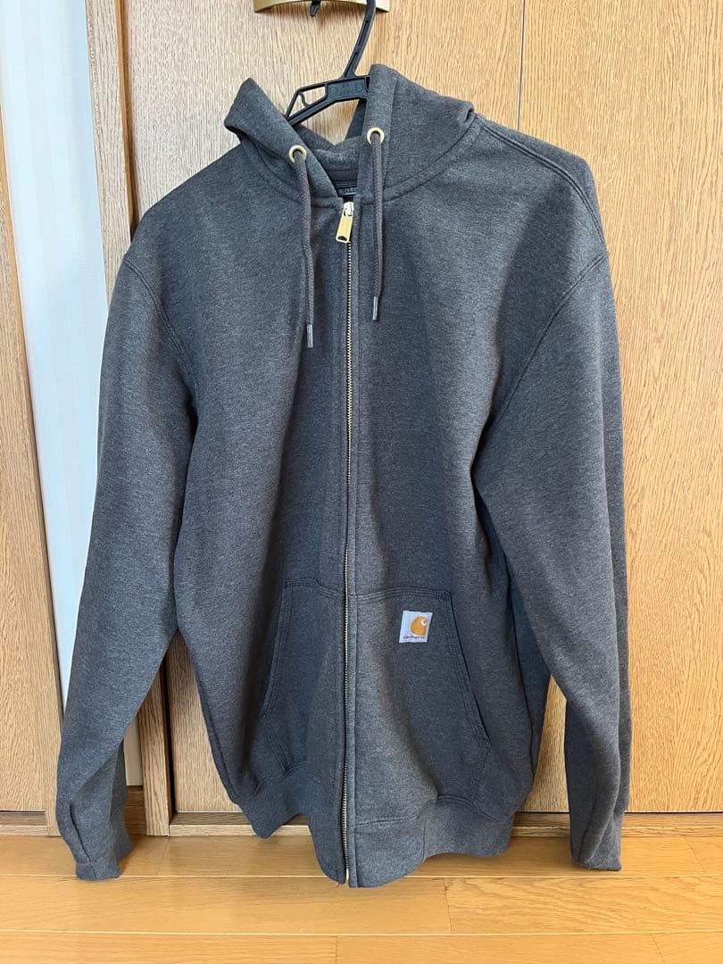 carhartt オーバーサイズ裏起毛フルジップパーカー