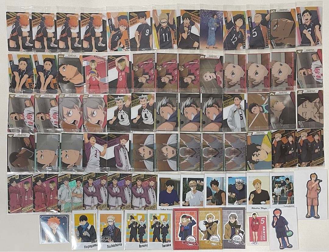 ハイキュー グッズ まとめ売り 500点以上 キャラクターグッズ