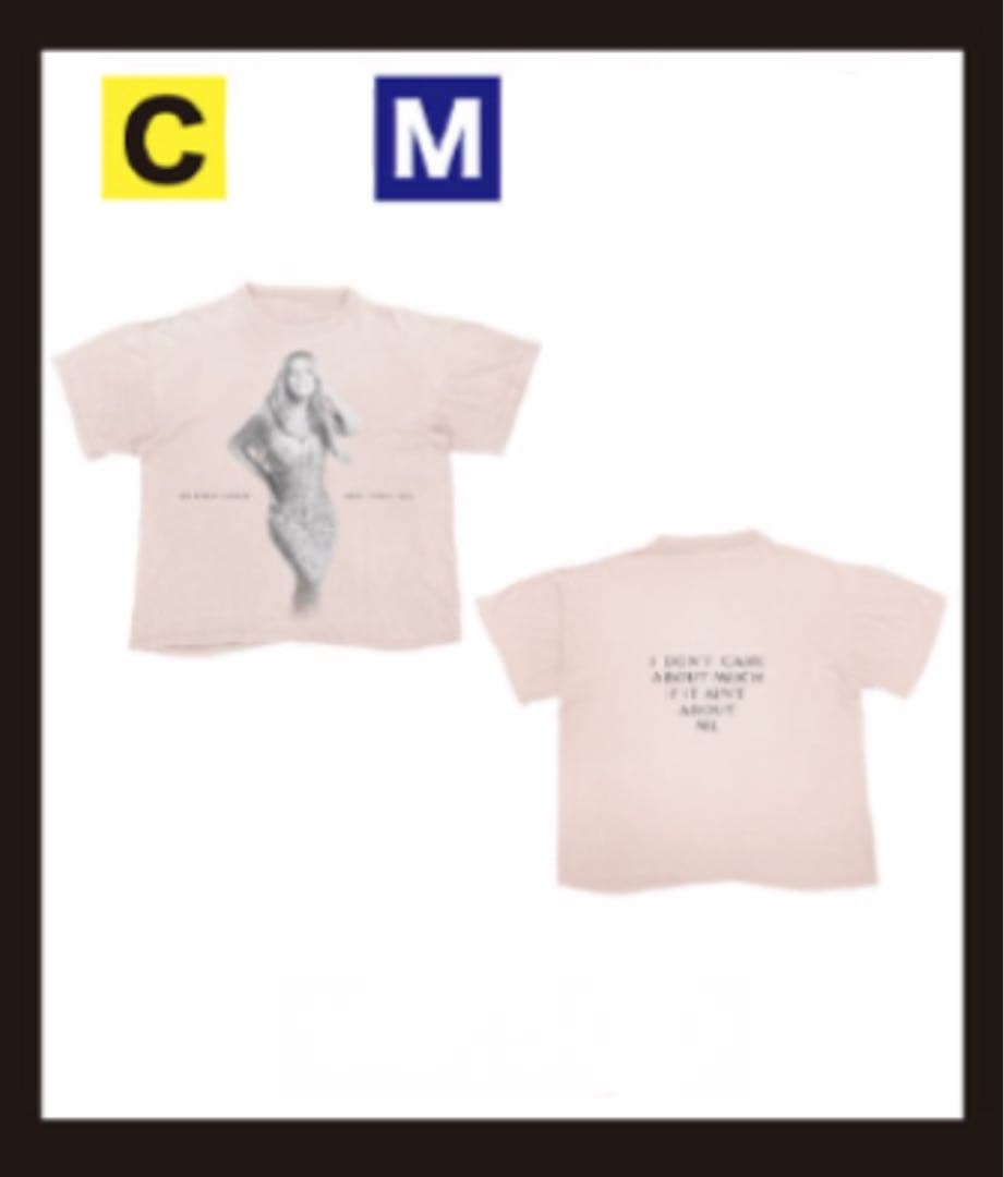 新品】MARIAH CAREY Mサイズ Tシャツ 2025年LIVE tシャツ メンズ