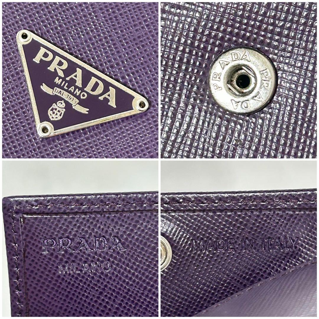 未使用 PRADA プラダ 1M0935 ケース サフィアーノレザー