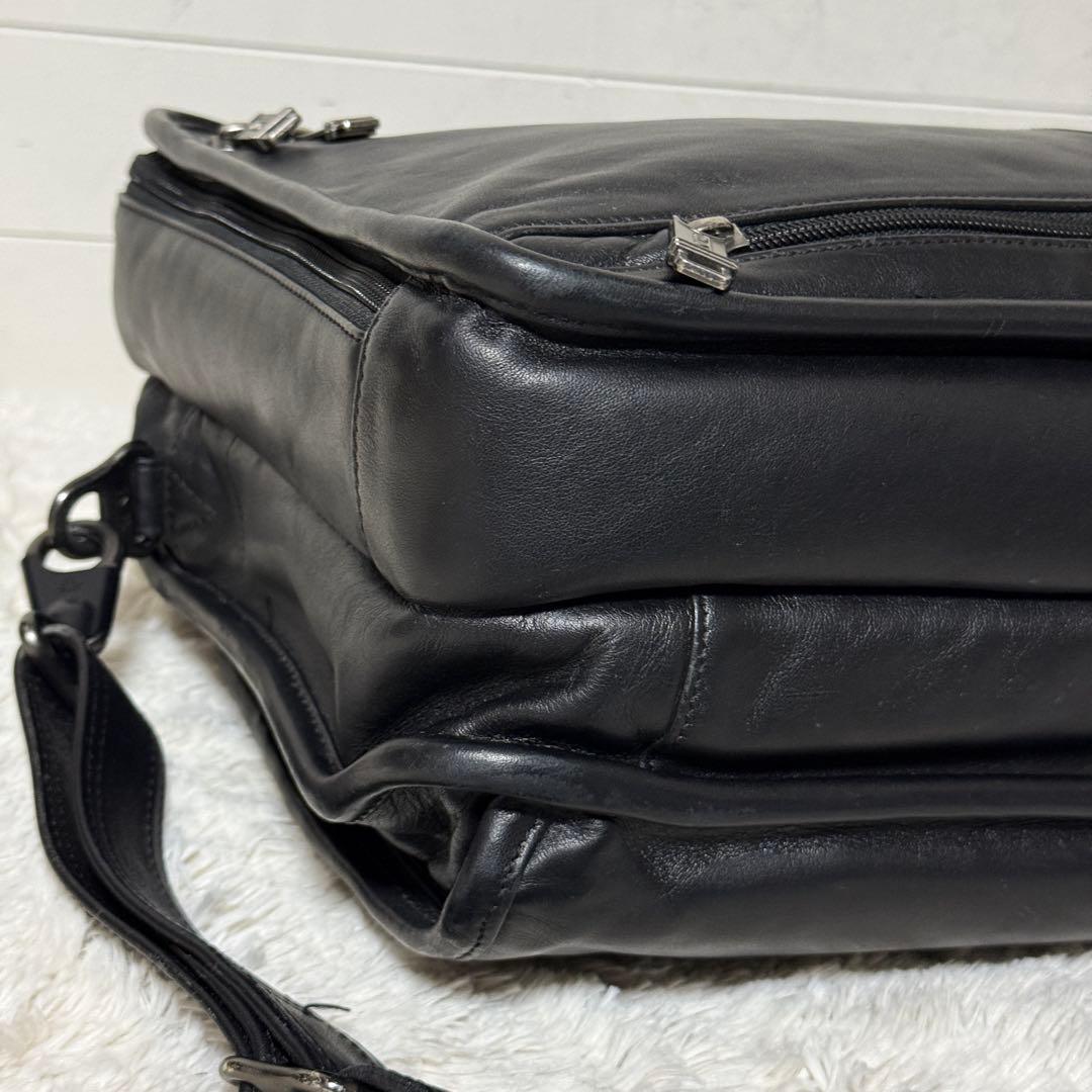 TUMI トゥミ　ビジネスバッグ　ナパレザー　ブラック　2way 96130D4