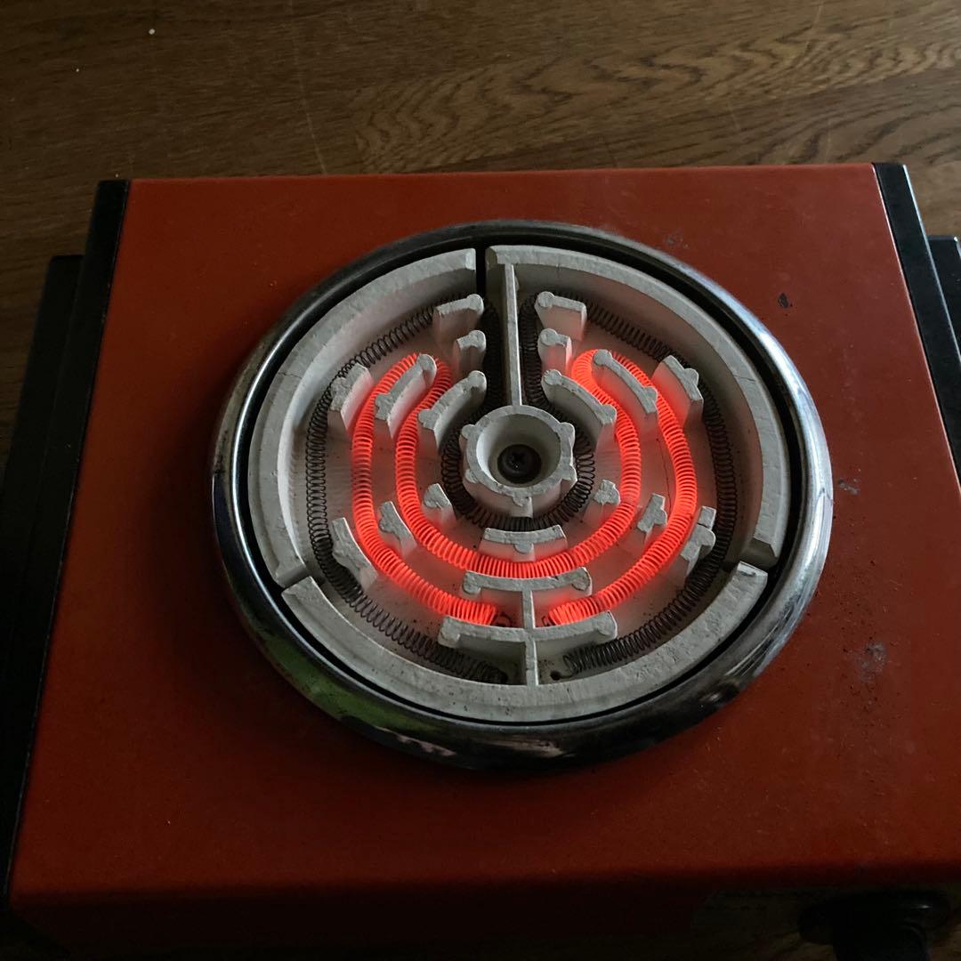 希少 昭和レトロ バロン 電気コンロ BP-62