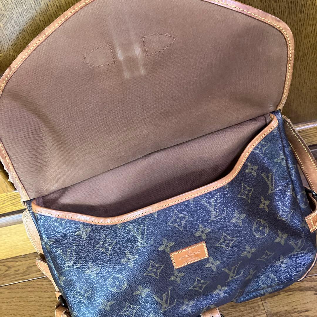 出品6日まで　Louis Vuitton ショルダーバッグ ダークブラウン