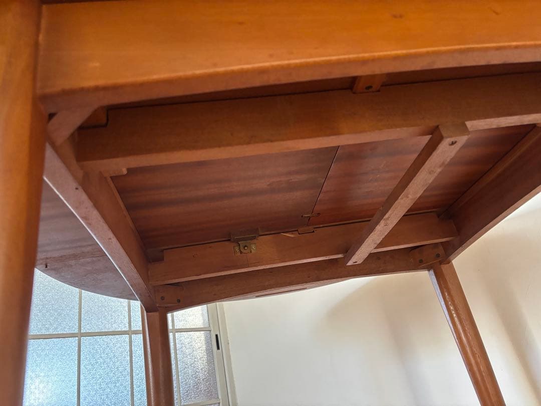 Jentique/ジェンティーク ラウンドエクステンションテーブル