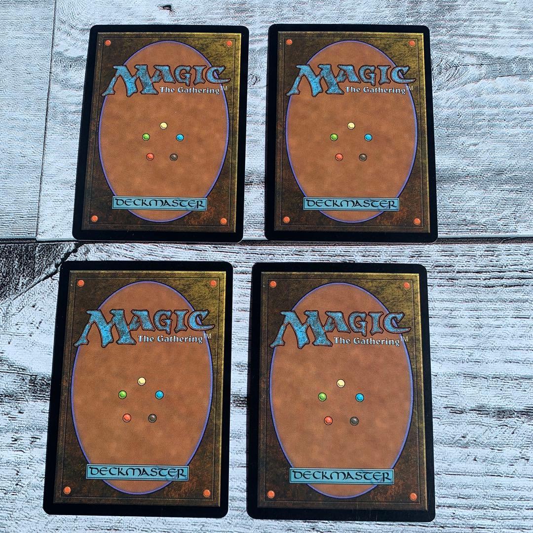 不毛の大地 渦巻く知識 思案 目くらまし日本語4枚セット