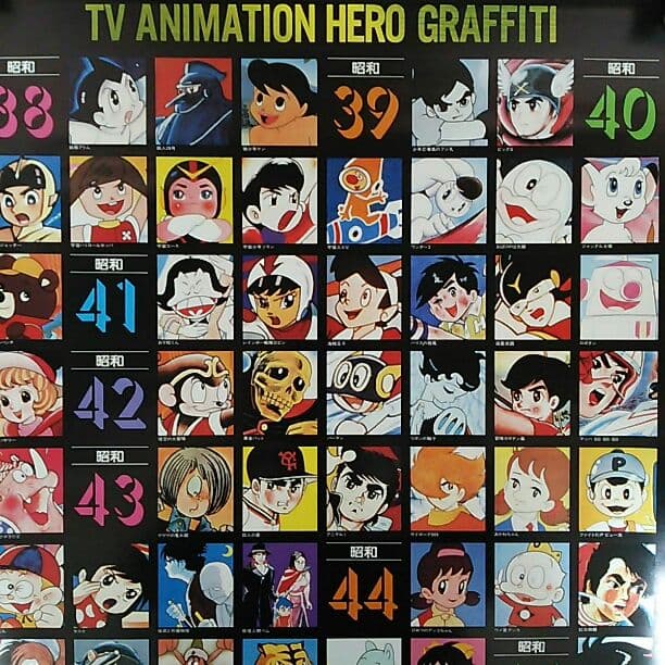 テレビまんがのあゆみ」CD販促用B2サイズポスター（非売品・新品）