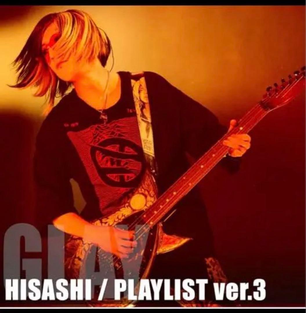 GLAY HISASHI SPIKE RECORDINGS Tシャツ RED SPIKE RECORDINGS Tシャツ