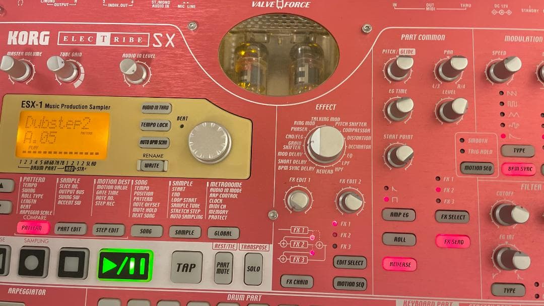 KORG ELECTRIBE SX ESX-1SD サンプラー コルグ Korg Electribe SX (ESX-1) | Feminist Synth Lab