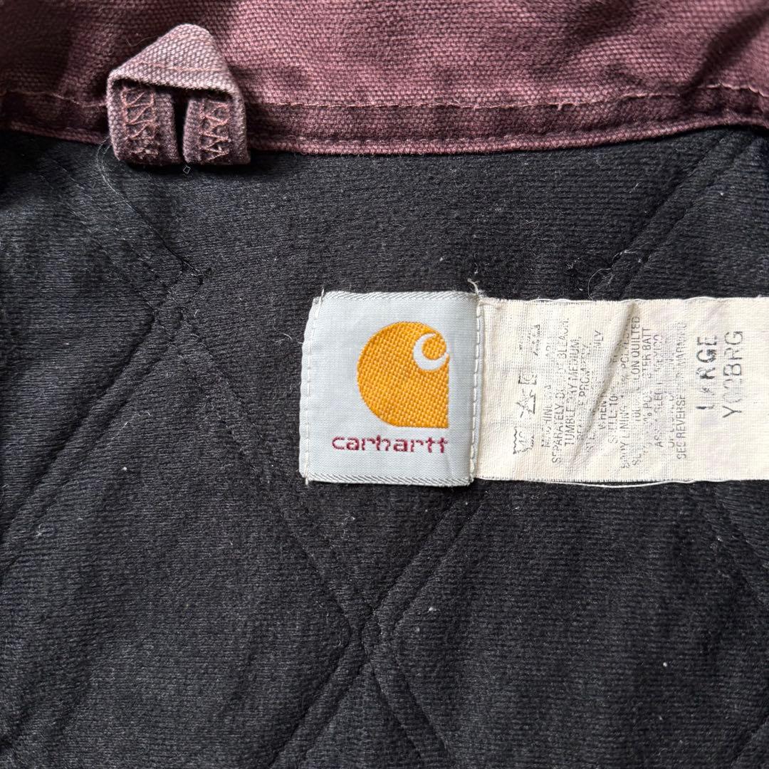 Carhartt サンタフェジャケット ユースL バーガンディ Y02BRG - メルカリ