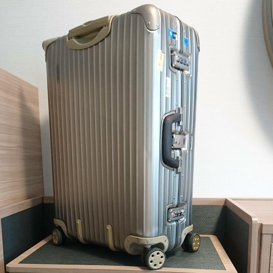 廃盤・ヴィンテージ》リモワ トパーズ スーツケース 82L 4輪 - メルカリ