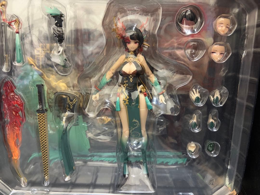 【ジャンク品】シスター・サキュバス&小青龍(表情パーツ1個欠品) セット