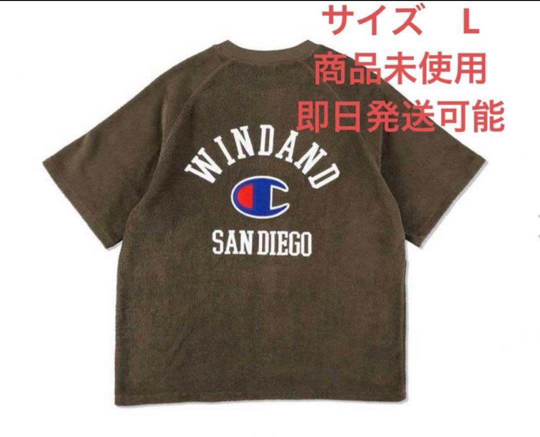 Champion x WIND AND SEA ショートスリーブラグランTシャツ