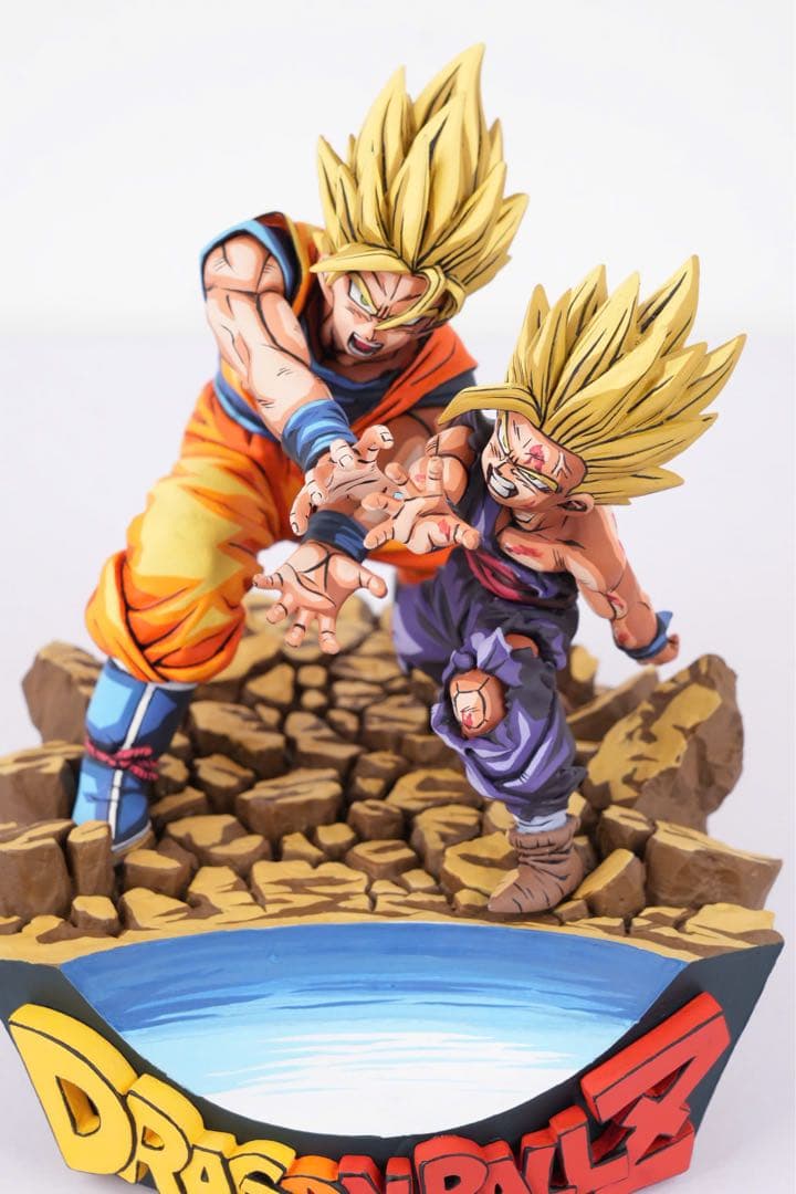 二次元リペイント ドラゴンボール フィギュア 親子かめはめ波 プルーヴィー