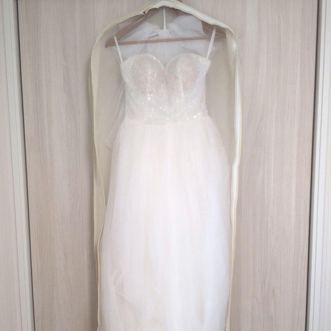 YNSウェディングビスチェ・パニエ付✨️